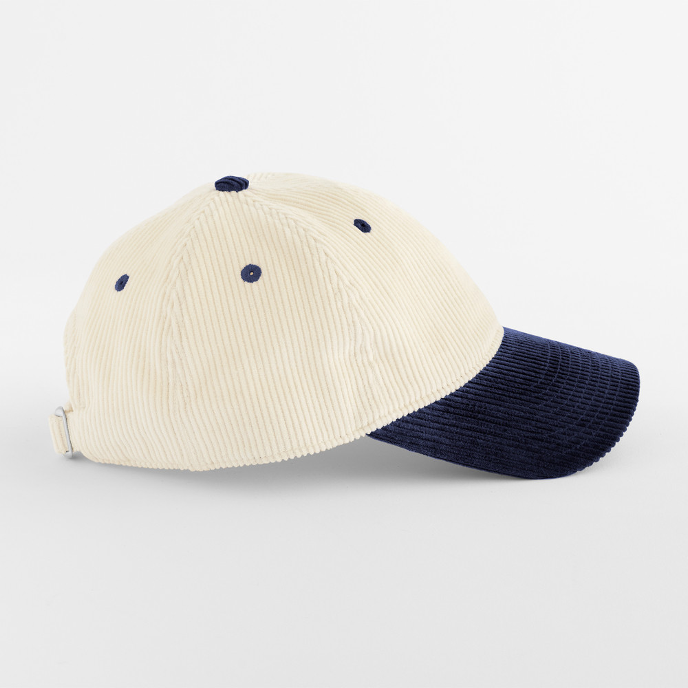 CONTRAST PEAK CORDUROY CAP