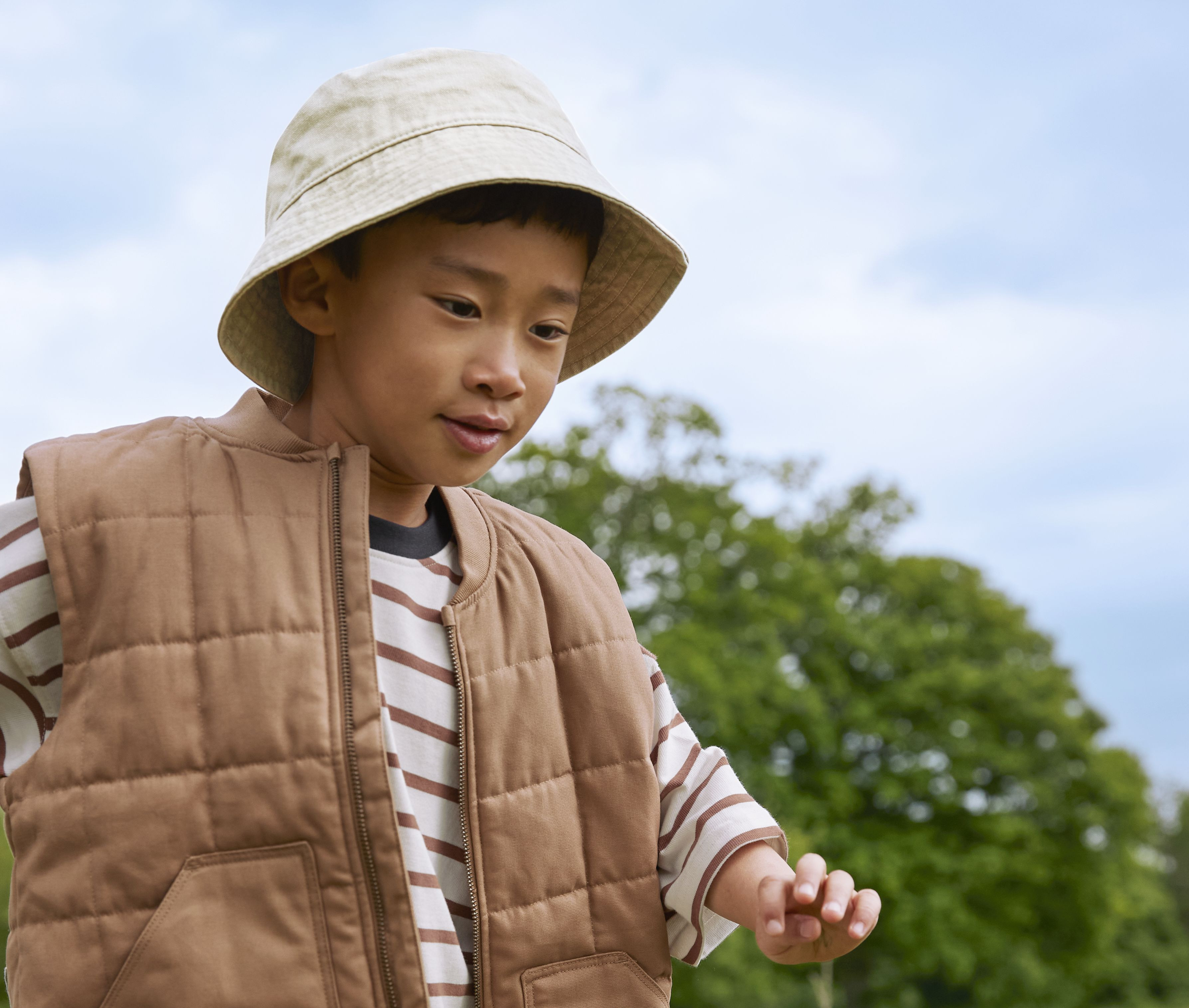 JUNIOR VINTAGE BUCKET HAT
