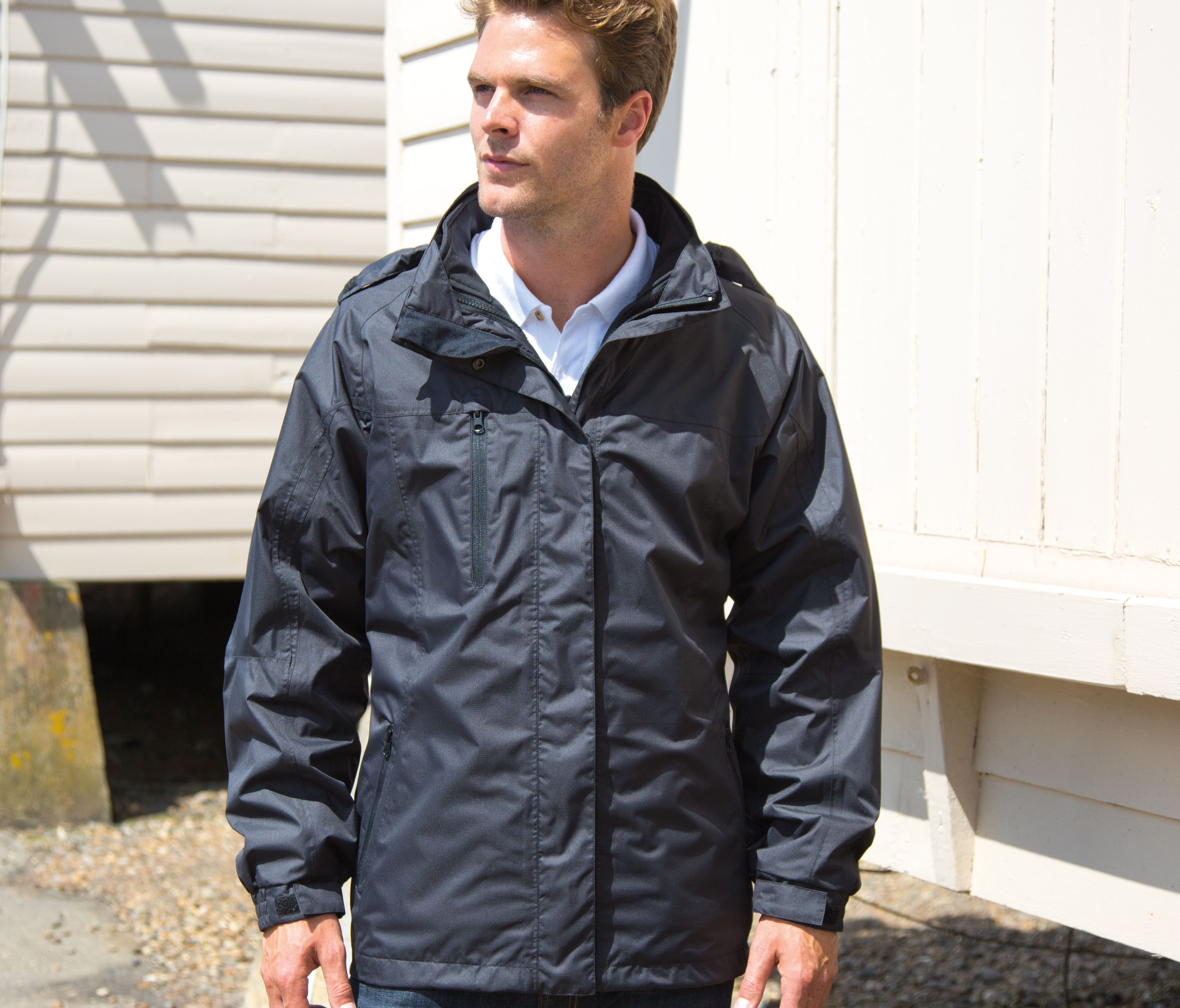 MENS 3-IN-1 JOURNEY JACKET WITH SOFTSHELL INNER