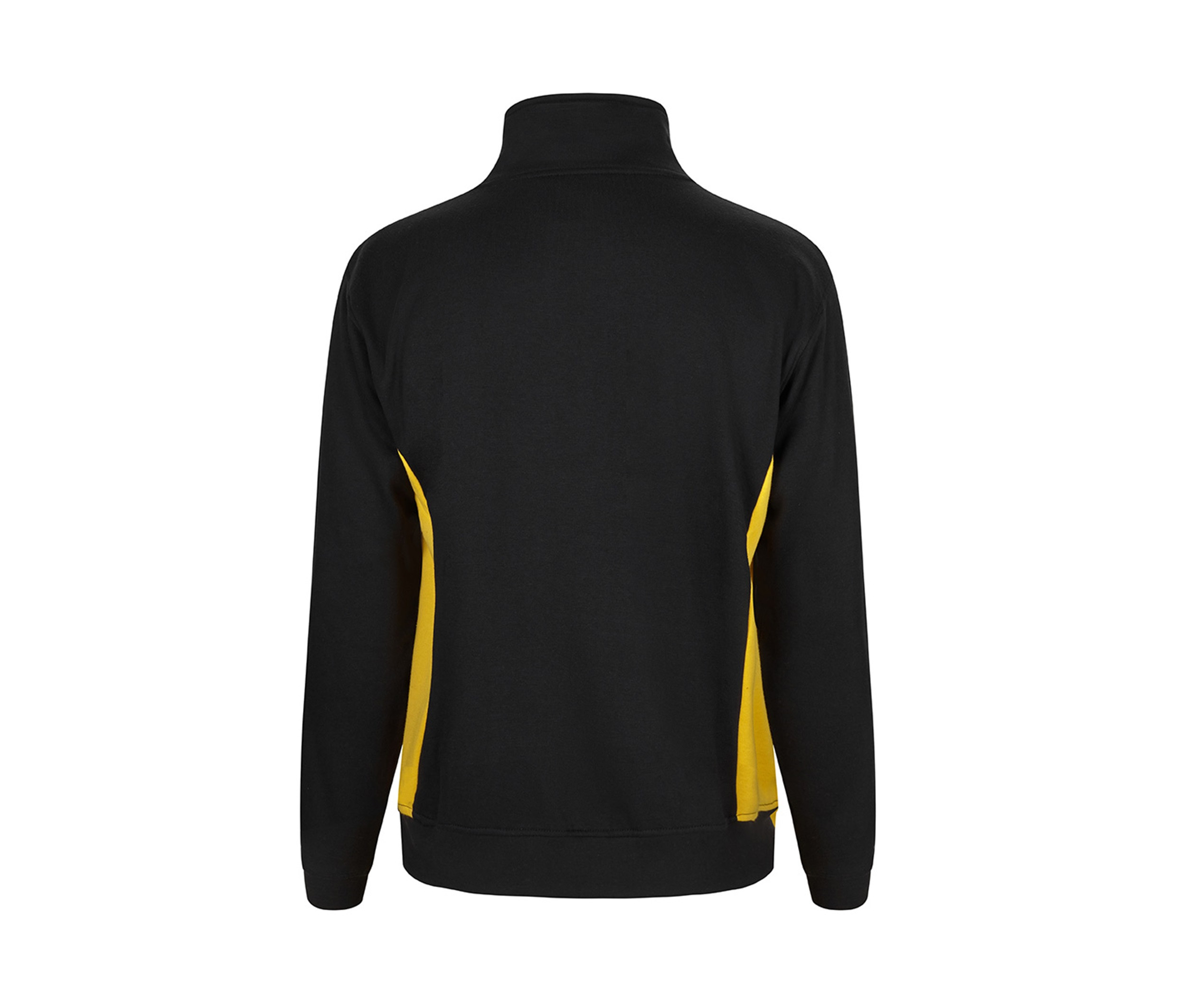 SWEAT BICOLORE COL ZIPPÉ
