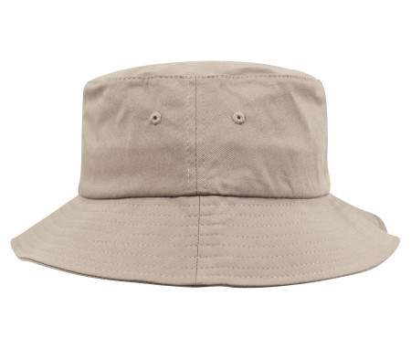 FLEXFIT COTTON TWILL BUCKET HAT