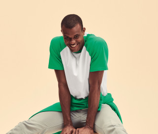 VALUEWEIGHT SHORT SLEEVE BASEBALL T