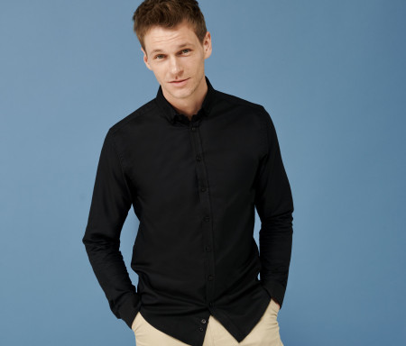 MODERN OXFORD LONG SLEEVED SHIRT - SLIM FIT