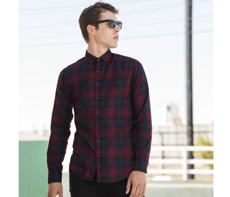 MEN'S CHECK CASUAL SHIRT