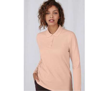 B&C MY POLO 210 LSL /WOMEN