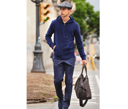 B&C KING ZIPPED HOOD