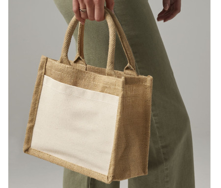 COTTON PUCKET JUTE GIFT BAG