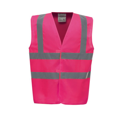 HI-VIS 2-BAND AND BRACES WAISTCOAT