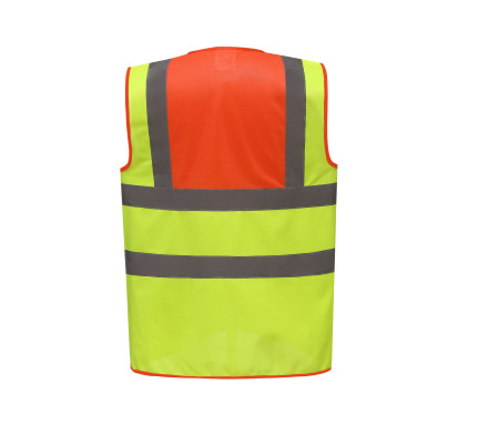 HI-VIS 2-BAND AND BRACES WAISTCOAT