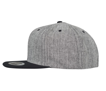 MELANGE SOLID SNAPBACK