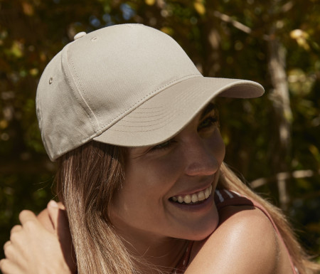 ORGANIC COTTON 5 PANEL CAP