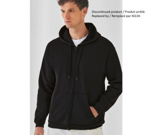 FULL ZIP HOODED SWEATSHIRT ID205 50/50