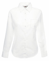 LADIES LONG SLEEVE POPLIN SHIRT