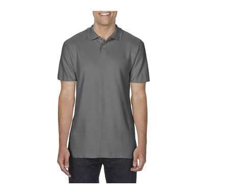 SOFTSTYLE® DOUBLE PIQUÉ POLO MEN