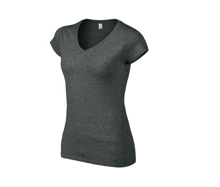 SOFTSTYLE® LADIES' V-NECK T-SHIRT