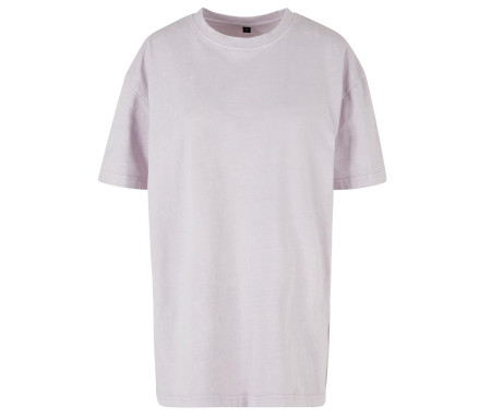 LADIES OVERSIZED ACID WASH TEE