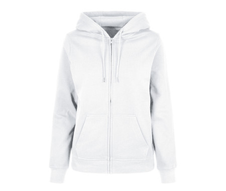 LADIES BASIC ZIP HOODY