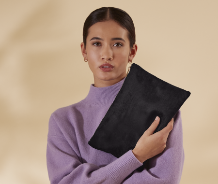 VELVET ACCESSORY POUCH