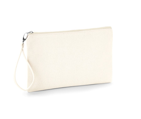 CANVAS WRISTLET POUCH