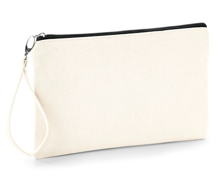 CANVAS WRISTLET POUCH