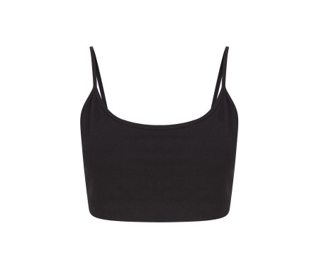 WOMEN'S SUSTAINABLE FASHION CROPPED TOP