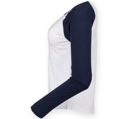 LADIES L/S BASEBALL T