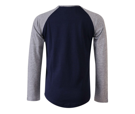 KIDS' LONG SLEEVED BASEBALL T