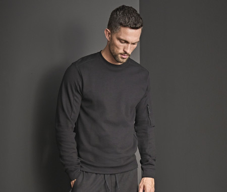 ATHLETIC CREW NECK SWEAT