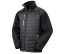 BLACK COMPASS PADDED SOFTSHELL JACKET