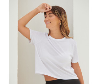 WOMEN'S CROPPED BOXY T