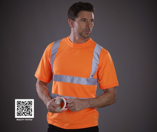 HI-VIS SHORT SLEEVE T-SHIRT