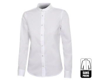 CHEMISE FEMME COL MAO