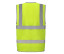 HI-VIS ZIP ID REFLECTIVE BORDER WAISTCOAT