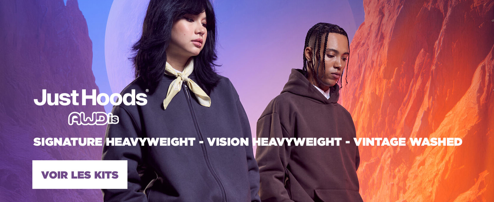 Just Hoods - Signature heavyweight / Vision heavyweight / Vintage Washed