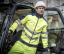 HI-VIS 3 LAYER SOFTSHELL REFLECTIVE WORK JACKET