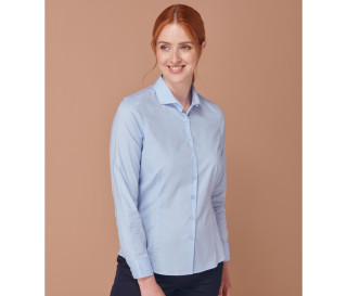 LADIES LONG SLEEVED STRETCH SHIRT