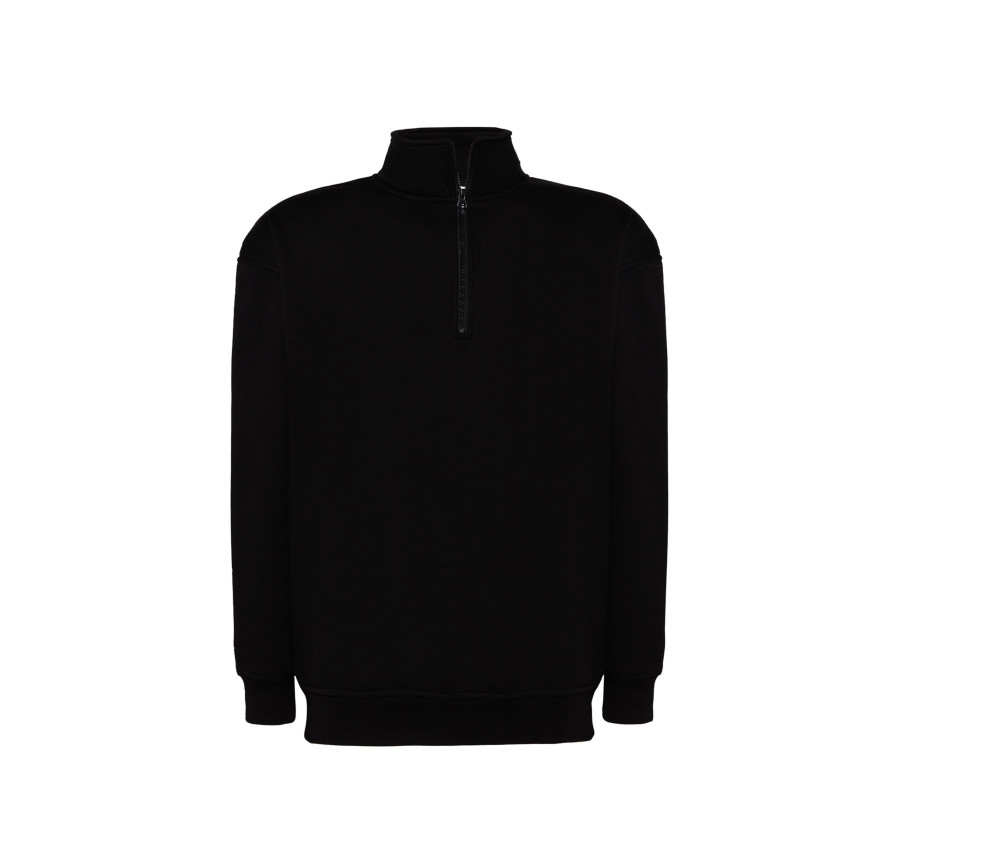 Sweat col camionneur zippé personnalisé
