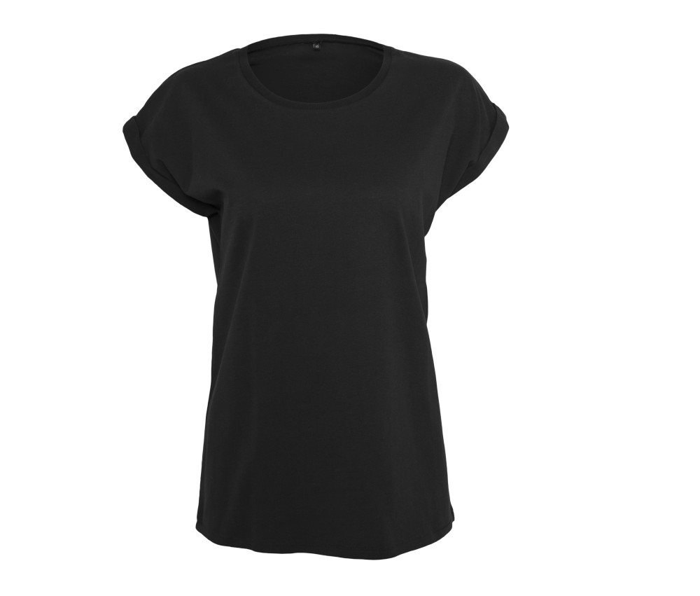 T-shirt femme épaules tombantes 140 g · Build Your Brand personnalisé