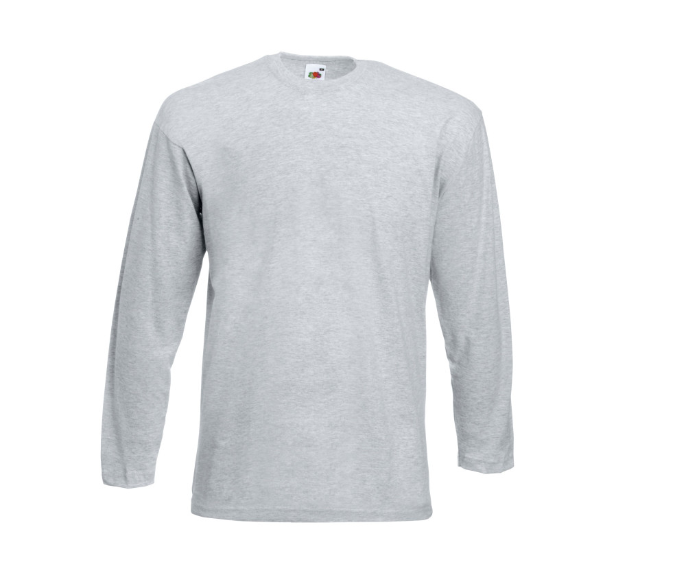 T-shirt manches longues Valueweight FRUIT OF THE LOOM personnalisé