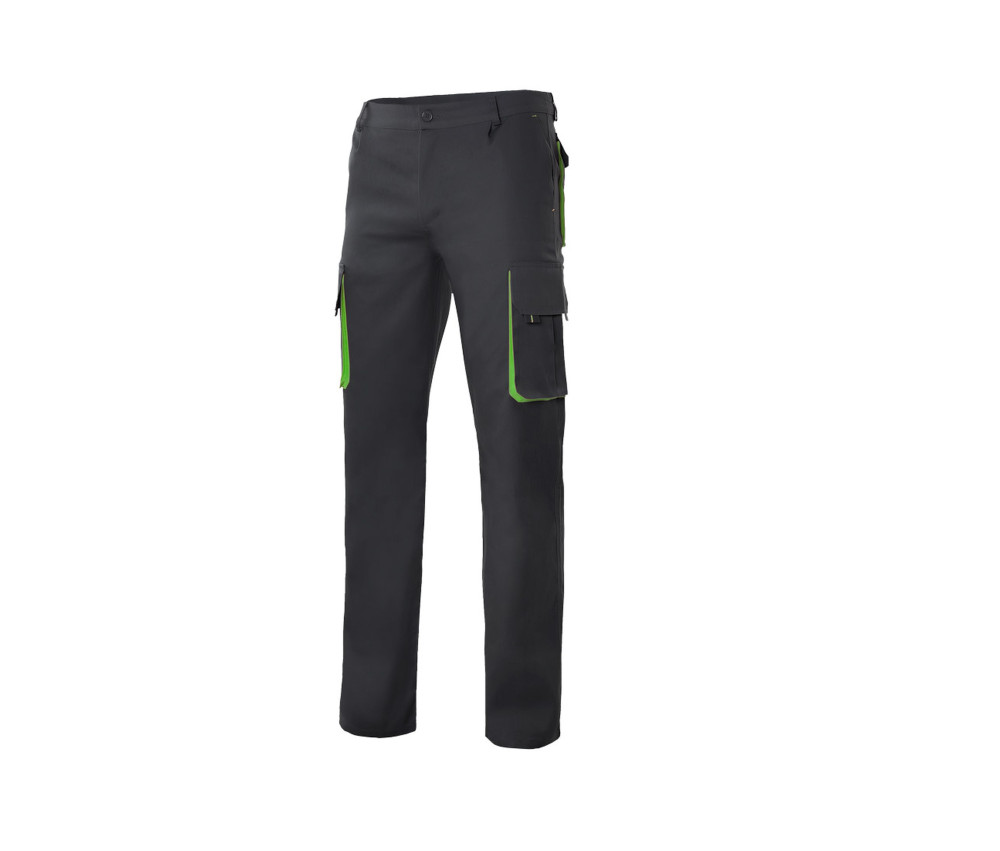 Pantalon multipoches bicolore personnalisé