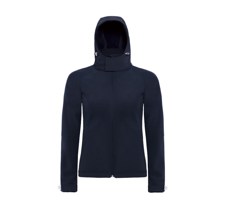 Veste softshell à capuche femme 340 g personnalisé