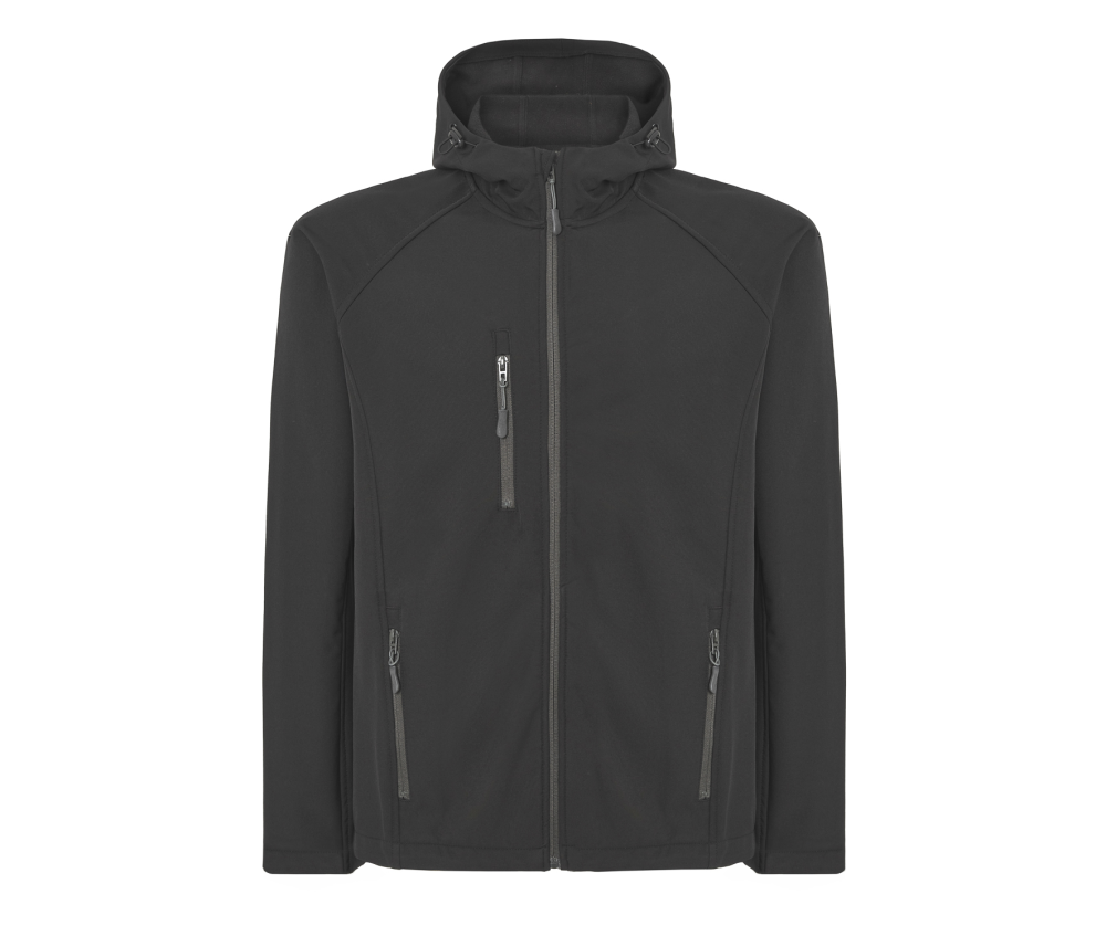 FULL ZIP SOFTSHELL JACKET HOODED JHK personnalisé